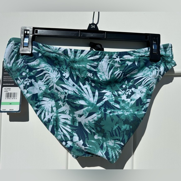 Speedo Solar 2” Printed Brief Swim suit - Picture 2 of 3
